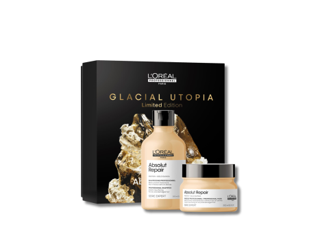 L'OREAL ABSOLUT REPAIR Glacial Utopia zestaw | szampon + maska